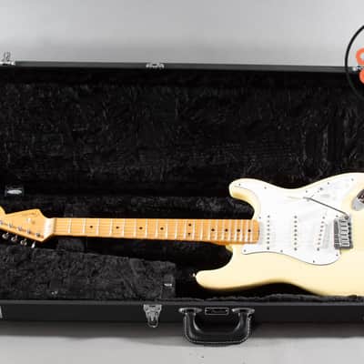 1991 Fender American Yngwie Malmsteen YJM Stratocaster – Vintage White | Early USA image 2