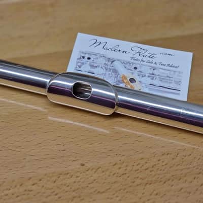 Vintage Haynes Sterling Silver Handmade C Flute Headjoint Professional image 6