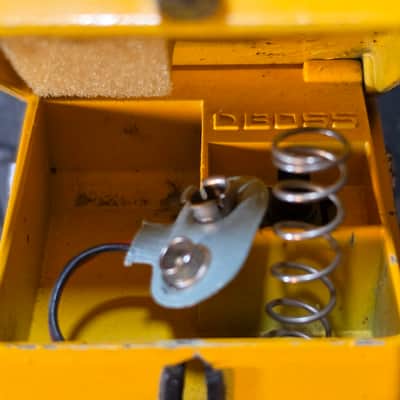 Boss OD-1 Overdrive Long Dash 1980's MIJ JRC4558D chip Vintage Japan Boost Silver Screw image 8