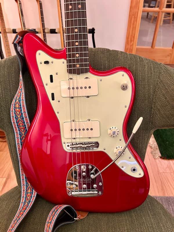 Fender Vintera III JazzmasterCandy Apple Red with UPGRADES