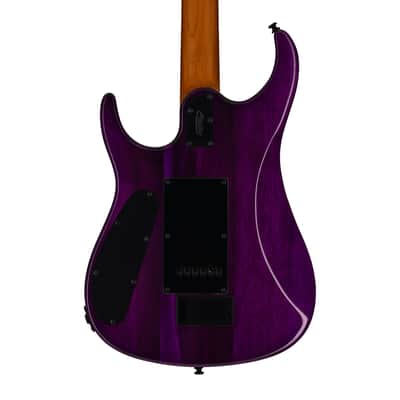 Sterling by Music Man JP150 DiMarzio Flame Maple Electric Guitar - Purple Nebula image 7