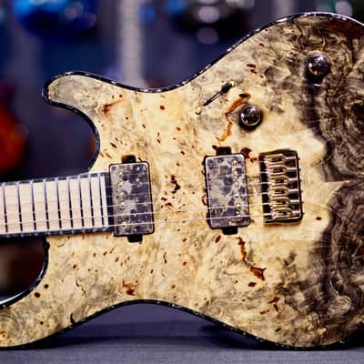 Mayones Regius 6 Buckeye Burl Trans Natural Gloss RF2606302 image 1