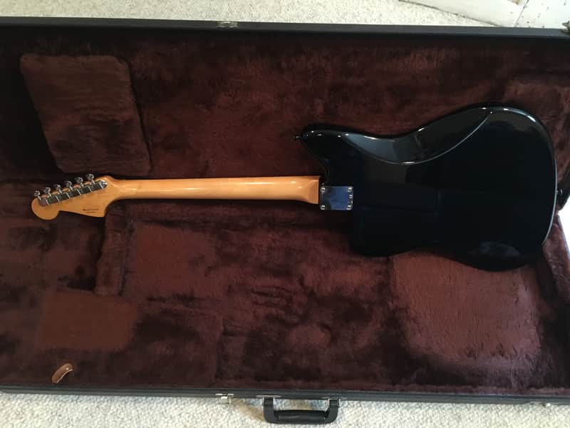 Fender Jazzmaster MIM Mexico 2009-2010 Black w Tortoise Pickguard