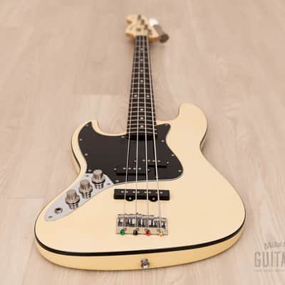 2011 Fender Aerodyne Jazz Bass PJ Left-Handed Vintage White w/ Hangtags, Japan CIJ image 10