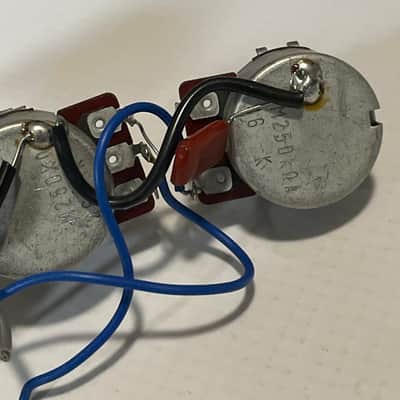 1984 Matsumoku Kramer Focus 3000 Stratocaster Guitar Factory Wiring Harness Electronics image 8