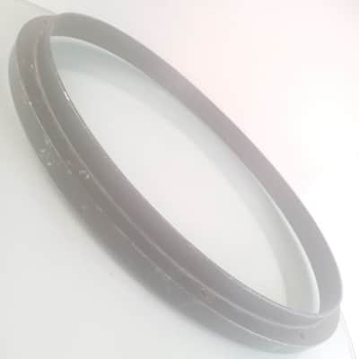Yamaha 14"SFZ 12Lug 1.9lb Die-Cast Snare Drum Batter Rim/Hoop Marching Black Pow image 1