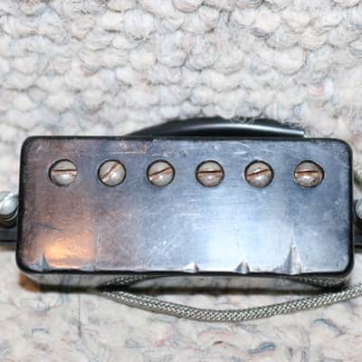 Vintage 1960s 1970s Gibson Patent Sticker Mini Humbucker - 6.4K image 3