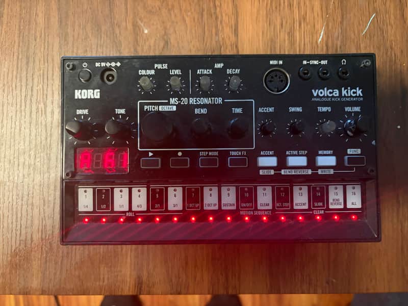 Korg Volca Kick 2016 - Present - Black image 1
