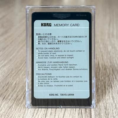 Korg DDD1 / DRM1 / DDD5 ROM card | DDC-B02 Latin 2 image 2
