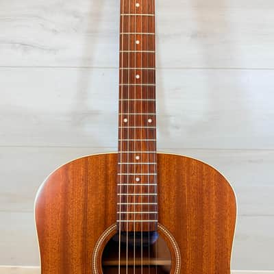 Seagull S6 Mahogany Deluxe SG A/E Acoustic-Electric Guitar w/ Gig Bag Made in Canada 2008 image 4