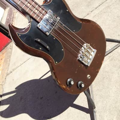 Gibson EBO Factory Left-handed 1968 Walnut image 1