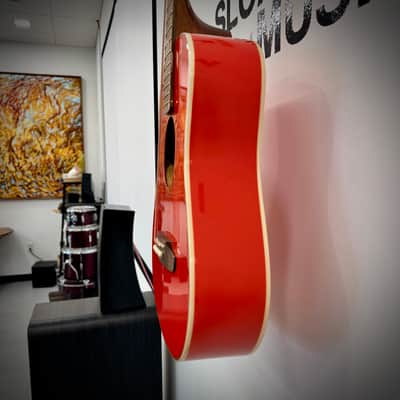 Fender California Standard Redondo Mini with Bag - Fiesta Red image 4