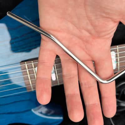 Line 6 Variax 700 - Transparent Blue finish on a carved ash body image 17