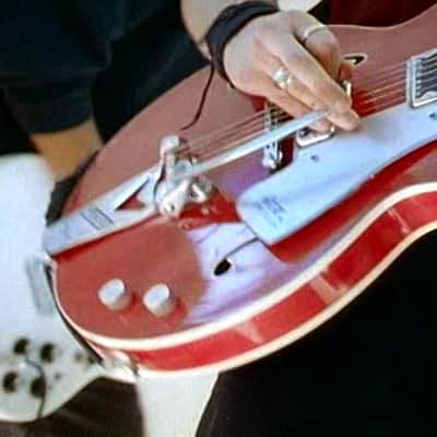 Chris Cornell of Soundgarden Owned & Toured Gretsch Tennessean - Used in the Rusty Cage Music Video image 3