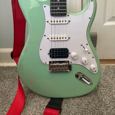 Tagima T-635 Classic Series - Upgraded Bill Lawrence L500 Humbucker (Original Parts Included + Gig Bag & Strap) - Surf Green image 2