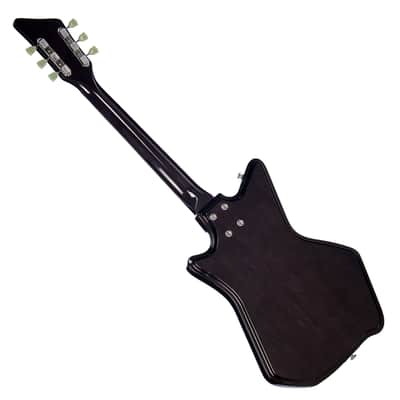 Airline Guitars Jetsons 2P FM Charcoal Flame image 10