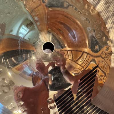 Zildjian 13.25" K Custom Hybrid Hi-Hat Cymbals (Pair) 2006 - Present - Traditional / Brilliant image 10