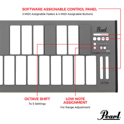 Pearl malletSTATION 3.0 Oct Adjustable Range Electronic Mallet C image 8