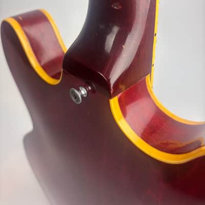 1967 Gibson ES-335TD with Factory Bigsby Cherry Finish & OHSC image 12