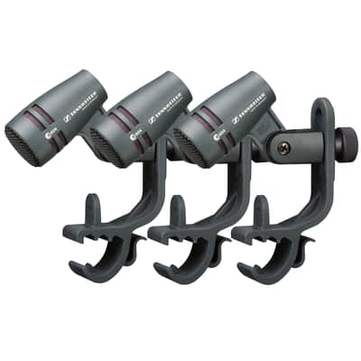 Sennheiser 3-Pack e 604 Dynamic Cardioid Drum Microphone image 1