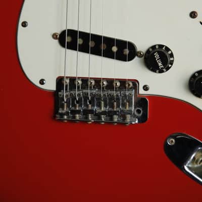 Fender International Series Stratocaster Morocco Red 1981 Vintage Guitar Pre-Owned image 6