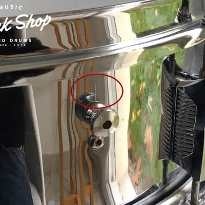 Beverley Vintage Cosmic De-Luxe Snare Drum 1960's image 14