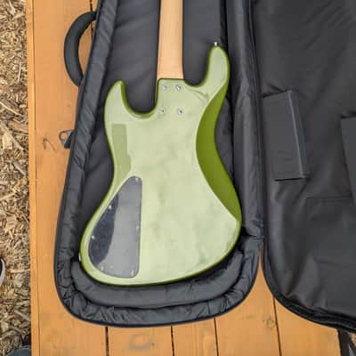 Sadowsky Design RSD Metro Express 4 String Jazz Bass Sage Green Metallic (includes gig bag) image 2