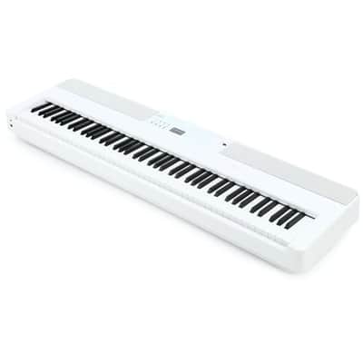 Kawai ES920 88-Key Digital Piano, Snow White Bundle with Kawai F-10H Damper Pedal and Liquid Audio Polishing Cloth image 4