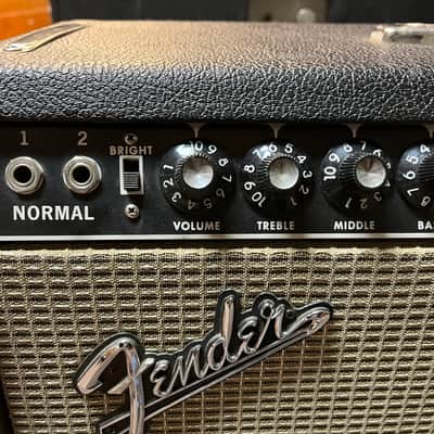 1967 Fender Blackface Twin Reverb Combo Amp image 7