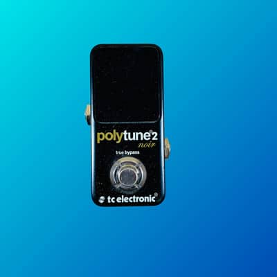 TC Electronic Polytune Noir Polyphonic Tuner Pedal | Reverb