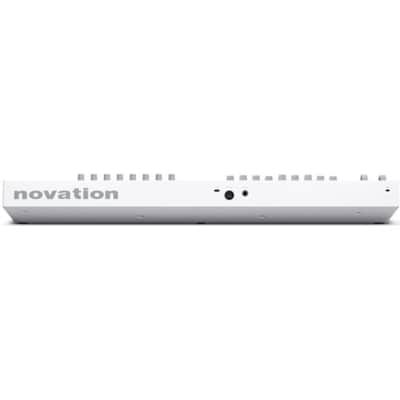 Novation Launchkey 49 MK4 USB MIDI Keyboard Controller (White, 49 Keys) Bundle with Closed-Back Studio Monitor Headphones, Keyboard Dust Cover, MIDI Cable 10' and FP-P1L Universal Sustain Pedal image 7