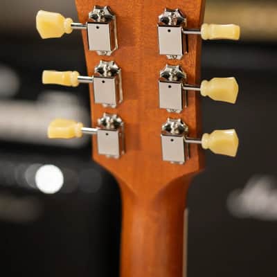 Eastman SB56 Electric Guitar - Vintage Satin Gold with Padded Gig Bag image 6