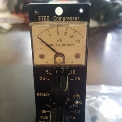 Helios F760 Compressor Limiter Early 70s Serviced W/ I/O & PSU ADR Compex image 2