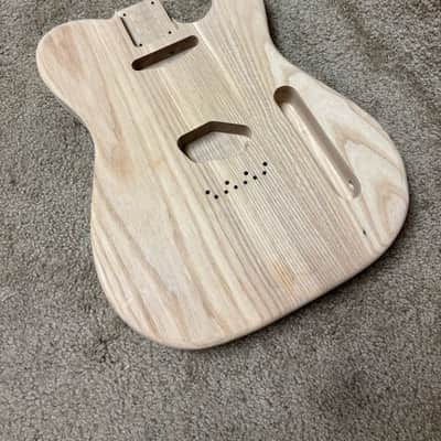 Raw Guitar Body Ash Body Telecaster Style image 1