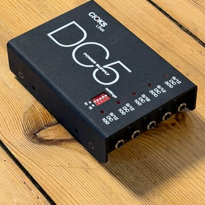 CIOKS DC5 Link 100/300mA 5-Outlet 9-18v Power Supply 2010s - Black image 2