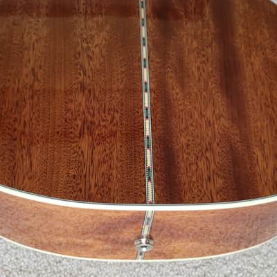 Fender PO-220E Orchestra Acoustic Electric Guitar, Natural Finish, Hard Shell Case image 13