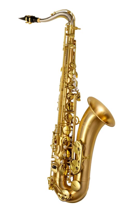 P. Mauriat LeBravo Intermediate Tenor Sax Outfit - Gold Brass Body image 1