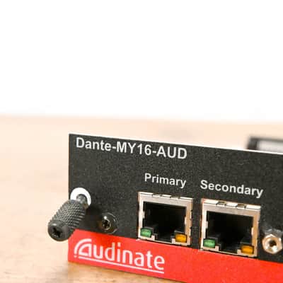 Audinate Dante-MY16-AUD 16-Channel Dante Network I/O Card CG013QA