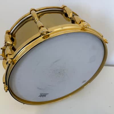 Pearl Brass 90’s? 14x6.5 Snare image 5