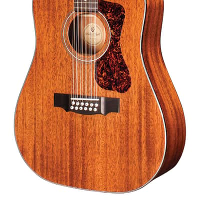 Guild D-1212 - 12 String Dreadnought Guitar - Natural - with Guild Premium Gig Bag image 3