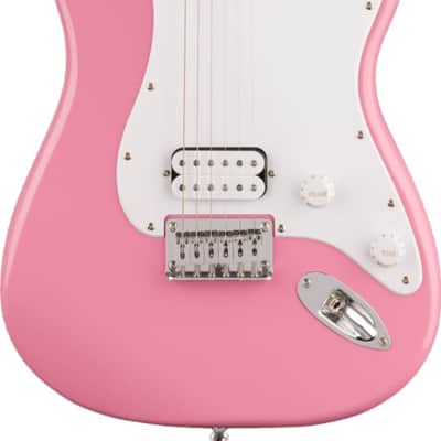 Squier Sonic Stratocaster HT H Electric Guitar, Flash Pink image 1