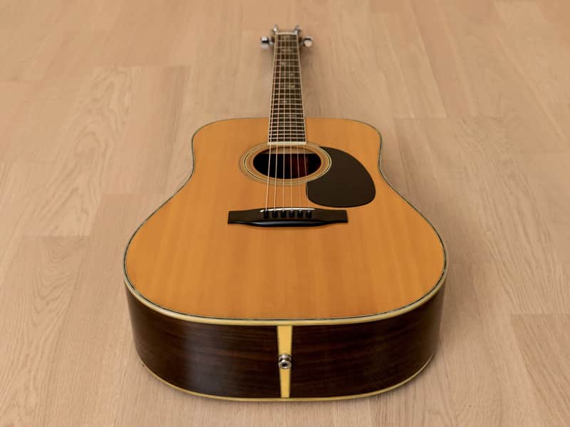 1970s Morris W-50 Vintage Dreadnought Acoustic Guitar, Spruce