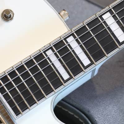 2022 Gretsch G7593T-BD Billy Duffy Signature Falcon w/ Bigsby Hollow-Body Electric Guitar White + COA OHSC image 9