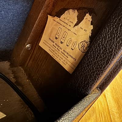Fender Vibro Champ "Drip Edge" 6-Watt 1x8" Guitar Combo 1968 - 1969 Silverface image 6