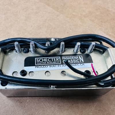 Schecter Sunset Strip Bridge & Pasadena Classic Neck Pickup Set Nickel image 2