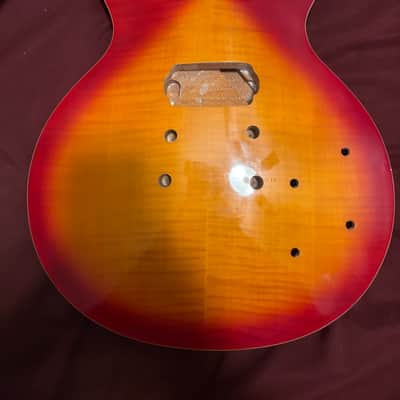 GFS LP Style Single Cut body - Cherry burst image 1