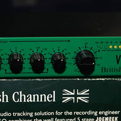 Joe Meek VC6Q British Channel Version Mic Preamp Channel Strip w/Compressor and EQ JoeMeek image 4