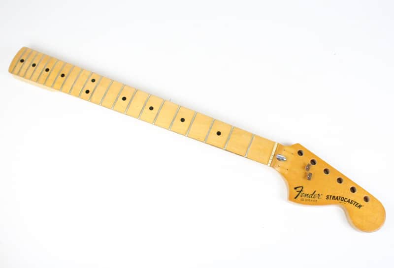 1979 Vintage Fender Stratocaster Maple 3-Bolt NECK ~Player Grade~ Checking USA Strat 1970s image 1