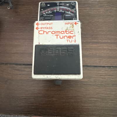 Boss TU-2 Chromatic Tuner (Dark Gray Label) 1998 - 2009 - White image 1