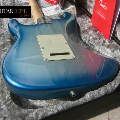 ♚MINT♚ 2019 FENDER AMERICAN ELITE STRATOCASTER USA ♚ SKYBURST !♚ MAPLE CAP♚ Ultra image 14